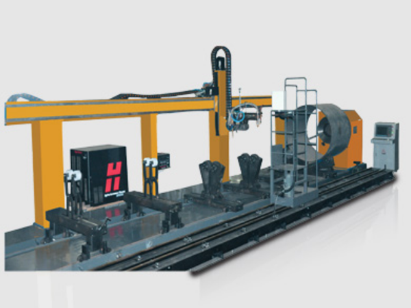 CNCG系列1.5米管徑 5軸橫梁式 數控相貫線切割機